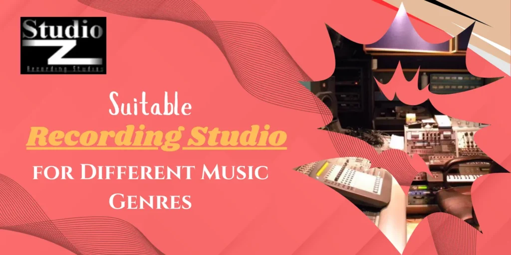 Recording Studio Suitable for Different Music Genres