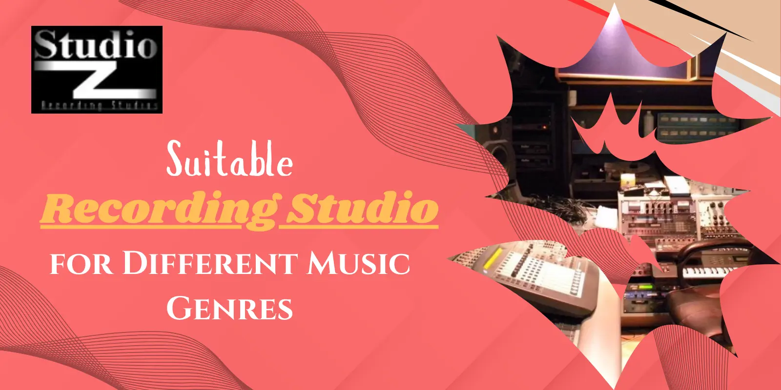 Recording Studio Suitable for Different Music Genres